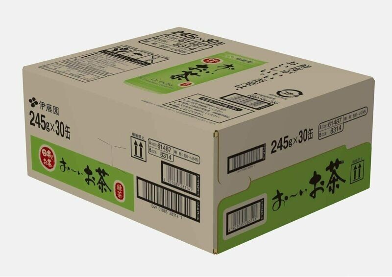 Itoen, Oi Ocha, Green Tea, 245g x 30 Cans