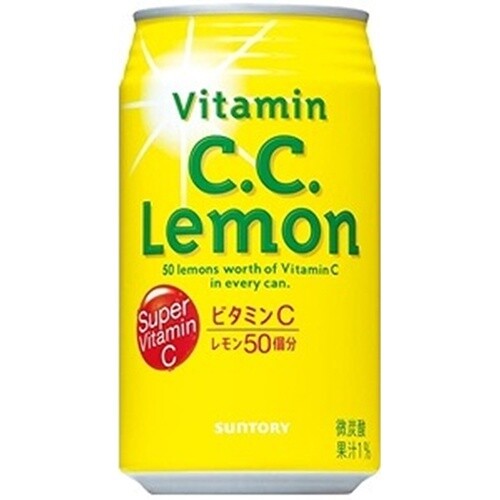 Suntory &quot;CC Lemon&quot; 350ml, Alu can