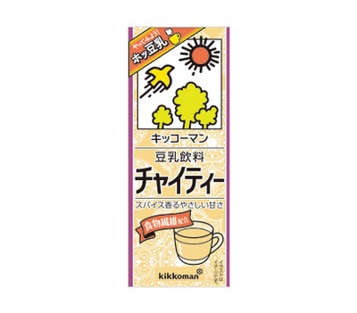 Kikkoman, Soy Milk, Chai Flavor, Chosei Tonyu, 200ml