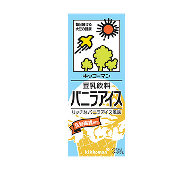 Kikkoman, Soy Milk, Vanilla Ice Cream Flavor, Chosei Tonyu, 200ml