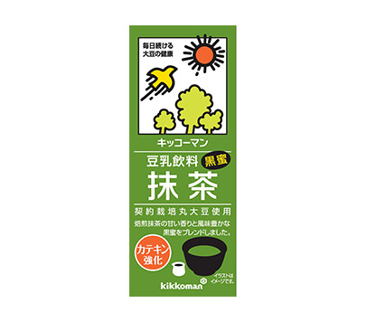 Kikkoman, Soy Milk, Matcha Flavor, Chosei Tonyu, 200ml