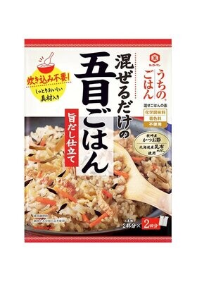 Kikkoman, Seasoning for Cooked Rice, &quot;Mazerudake no Gomoku Gohan&quot;, 112g