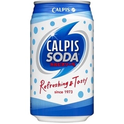 Asahi, Calpis Soda, 350ml in a Alu can x  24