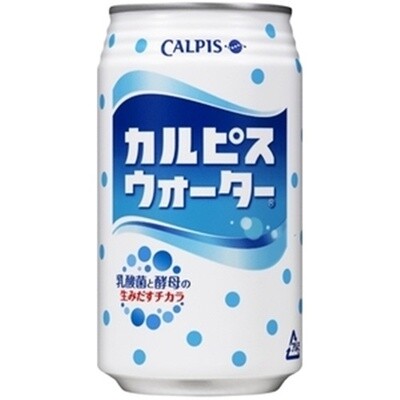 Asahi, Calpis Water, 350g in Alu can x 24