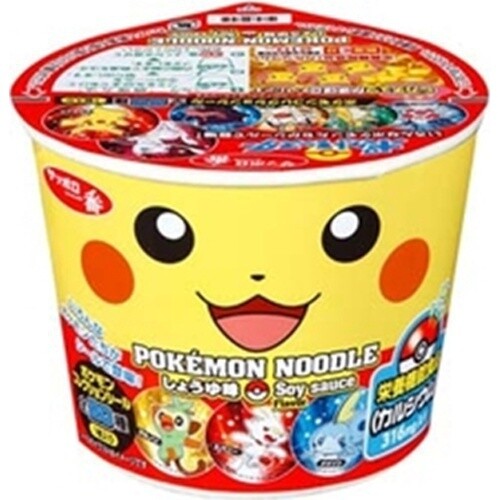 Sapporo Ichiban "Pokemon Noodle, Soy Sauce flavor" 38g