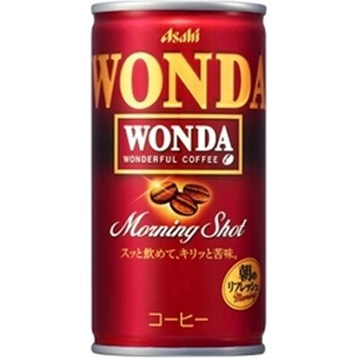 Asahi &quot;WONDA, Morning Shot &quot; Blend Coffee, 185g,
