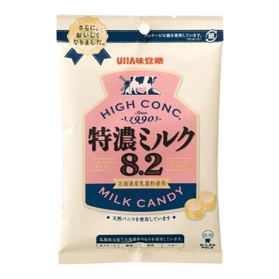 UHA mikakuto &quot;Tokunou Milk&quot; Hard Candy, Rich Milk Flavor, 85g