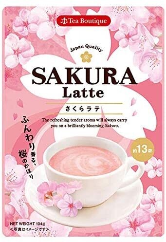 Tea Boutique, Sakura Latte, 104g