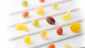Saika no Houseki, Colorful Fruits Jelly Gummy Candy, 22 pcs in 1 box, Tomizen, For Gift