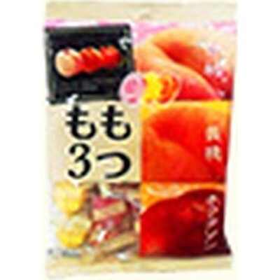Pine, Peach 3, Three kinds of Peach Taste Hard Candy, 85g