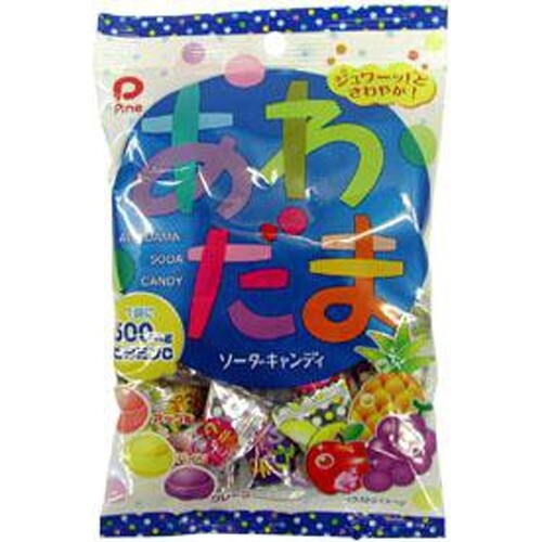 Pine, Awadama Soda Candy, Hard Candy Assortment, 120g