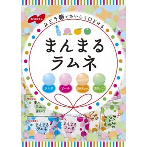 Nobel, Manmaru Ramune, 4 kinds Ramune Sugar Candy