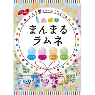 Nobel, Manmaru Ramune, 4 kinds Ramune Sugar Candy