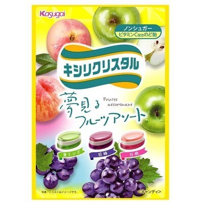 Kasugai &quot;Xylicrystal, Fruits Assort&quot;, 73g