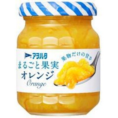 Aohata, Sugar-free Fruits Jam, &quot;Marugoto Kajitsu&quot;, Orange, 250g