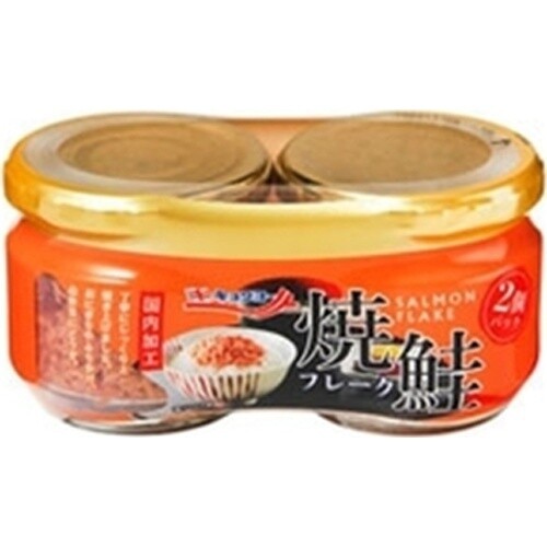 Kyokuyo, Grilled Salmon Flake, 50g × 2 Jars as 1 set