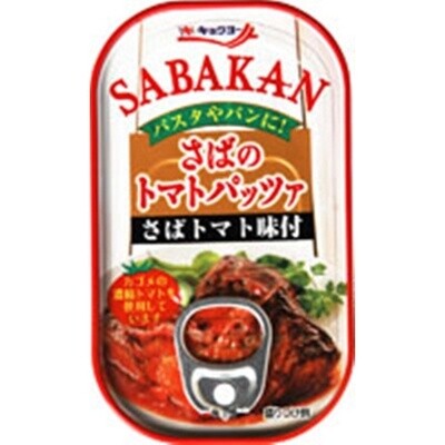 Kyokuyo, Sabakan, &quot;Saba no Tomato Pazza&quot;, Mackerel Tomato Flavor, 90g