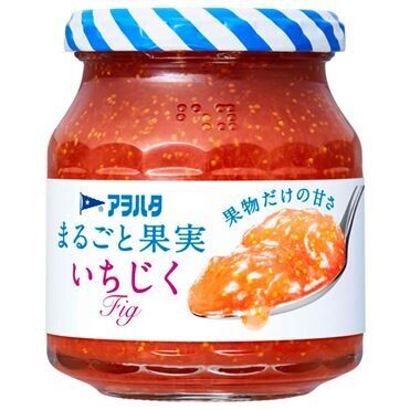 Aohata, Sugar-free Fruits Jam, &quot;Marugoto Kajitsu&quot;, Fig, 250g