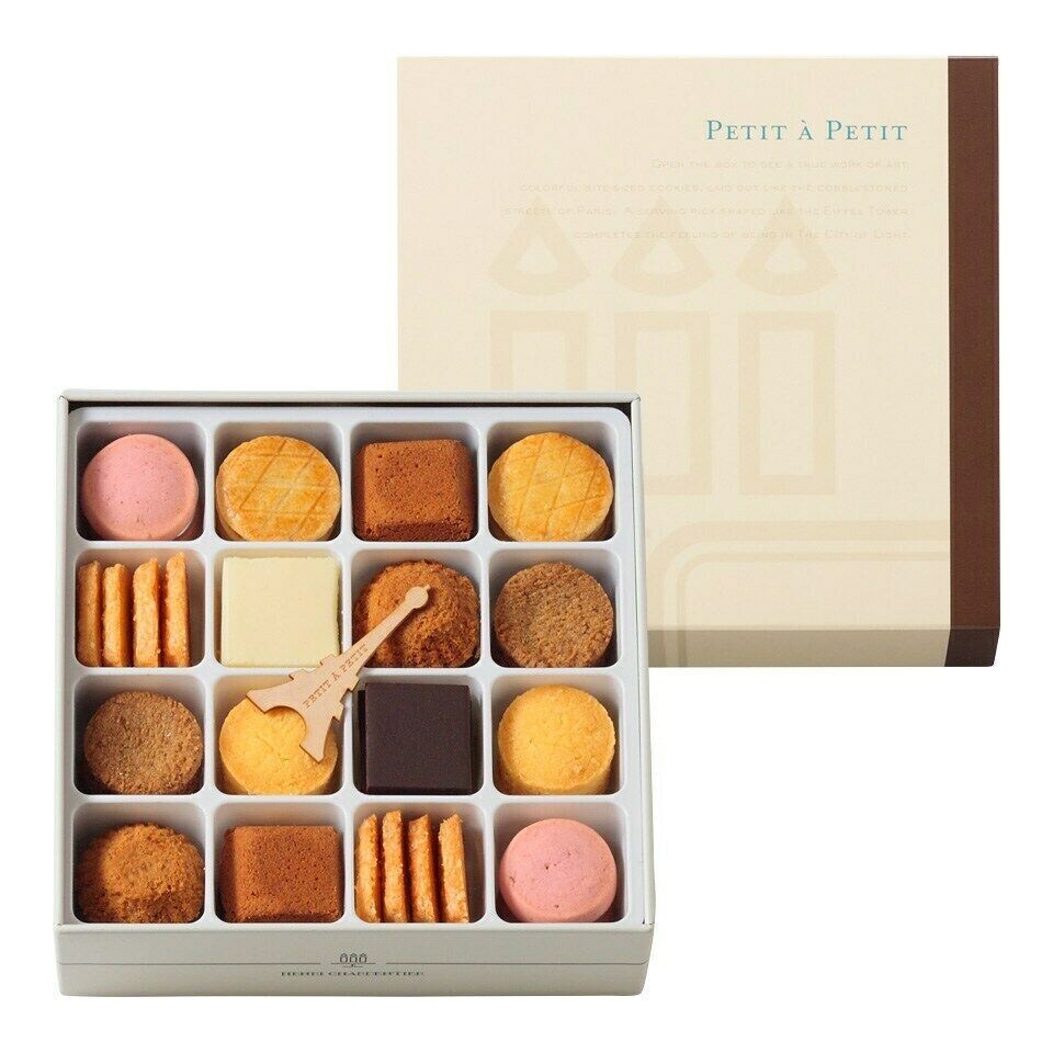 Henri Chardentier,  Cookie Assortment , 44 pcs in 1 box, for Gift, HPP-22