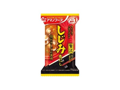 Amano Foods &quot;Itsumo no Omisoshiru Zeitaku&quot;, Freeze-dried Miso Soup, Small Water Clam, 1 serving