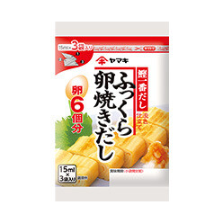 Yamaki, Dashi for Egg Roll, &quot;Fukkura Tamagoyaki Dashi&quot;, Japan 15ml x 3 in 1 bag