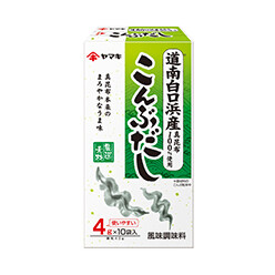 Yamaki, &quot;Kombu Dashi&quot;, Kombu Dashi Powder, 4g x 10 in 1 box