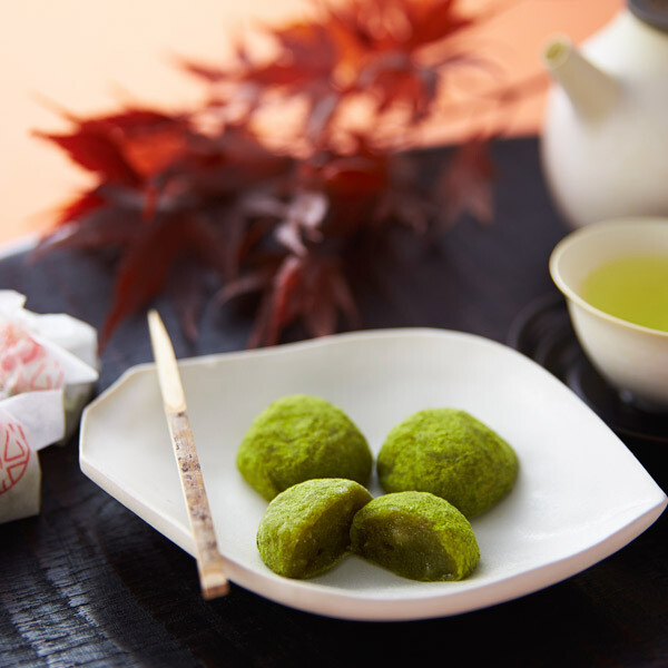 Itokyuemon, Matcha Green Tea, "Ujikomochi", 10pcs in 1 box, For Gift