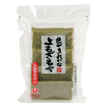 Echigo Seika "Yomogi Mochi", Dried mochi rice cake, 220g in 1 bag,