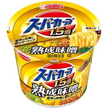 Acecook &quot;Super Cup, Rich Miso&quot;, 129g