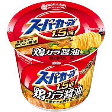 Acecook "Super Cup, Chicken Broth Soy Sauce", 109g