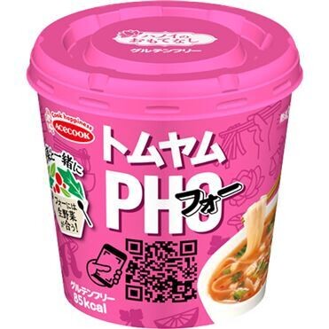 Acecook, Hanoi no Omotenashi, Instant Pho, Rice Noodle, 25g/31g, Menu: Tom Yum