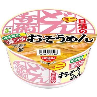 Nissin, Donbei, Ontsuyu Soumen, mini, 35g