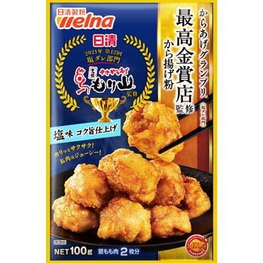 Nissin, Fried Chicken Powder, Karaage Grand Prix, Award Won Powder, Salt, 100g