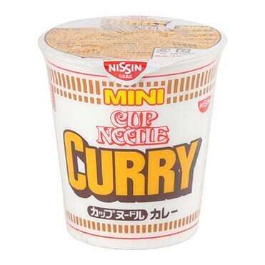 Nissin &quot;Mini Cup Noodle Curry flavor&quot; Japanese Instant Ramen, 43g