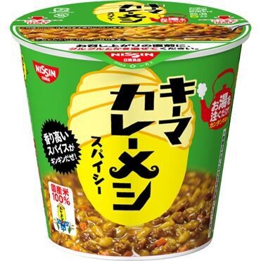 Nissin &quot;Curry meshi, Keema Curry rice&quot;, Hot, 105g