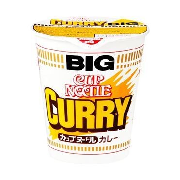 Nissin, Cup Noodle Big Series, Ramen, Curry,120g