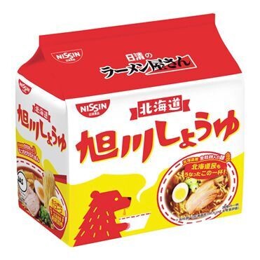 Nissin, Nissin no Ramenyasan, Ramen to be Cooked, 5 servings, Flavor: Soy Sauce