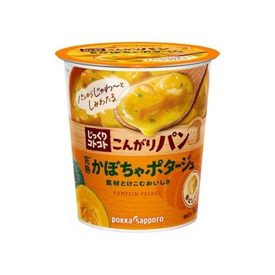 Pokka, Jikkuri Kotokoto, Kongari Pan, Pumpkin Potage, Instant Soup