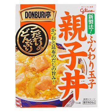 Glico, Donburitei, Oyakodon, Egg and Chicken for Cooked Rice 210g