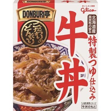 Glico, Donburitei Series, Beef Bowl, Gyudon, 160g