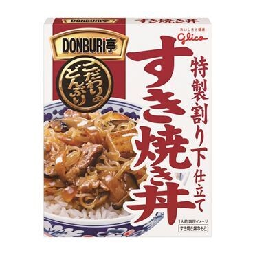 Glico, Donburitei Series, Sukiyaki, 170g