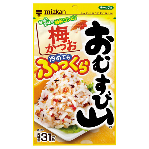 Mizkan &quot;Omusubiyama, Ume Katsuo&quot;, Umeboshi &amp; Bonito, 31g