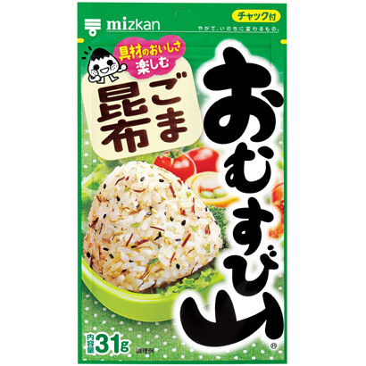Mizkan &quot;Omusubiyama, Goma Kombu&quot;, Sesame &amp; Kombu, 31g