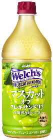 Asahi, Welch&#39;s, White Grape, Muscat of Alexandria blend Juice, 100%, 800g
