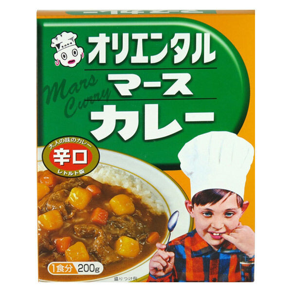 Oriental, Mars Curry, Medium Hot/Hot, 200g, Hot level: Hot