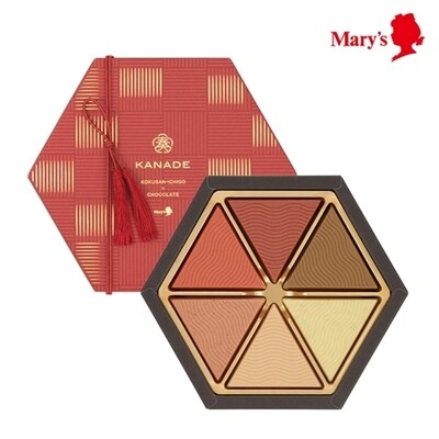 Mary's, Valentine Chocolate, Kanade, Strawberry Tablet, 12 pcs for Gift, 70g