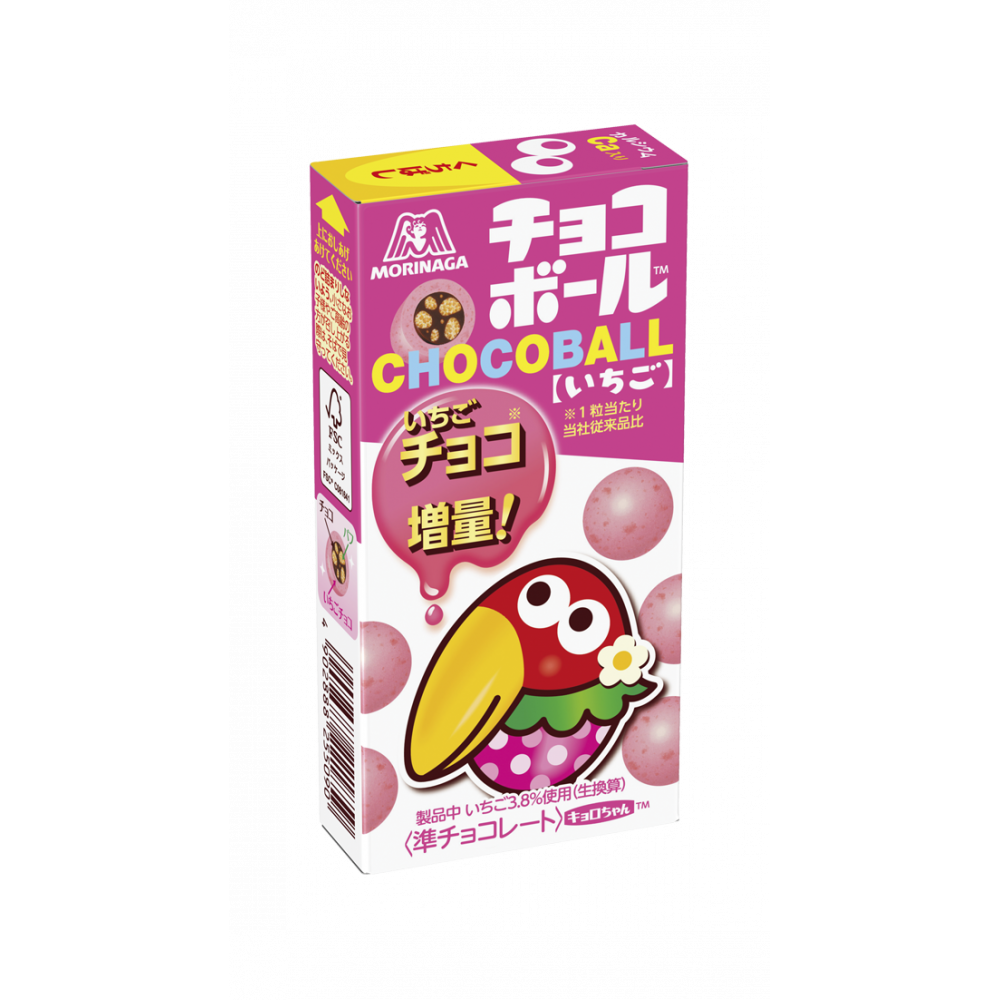 Morinaga &quot;Choco Ball, Strawberry&quot; 24g