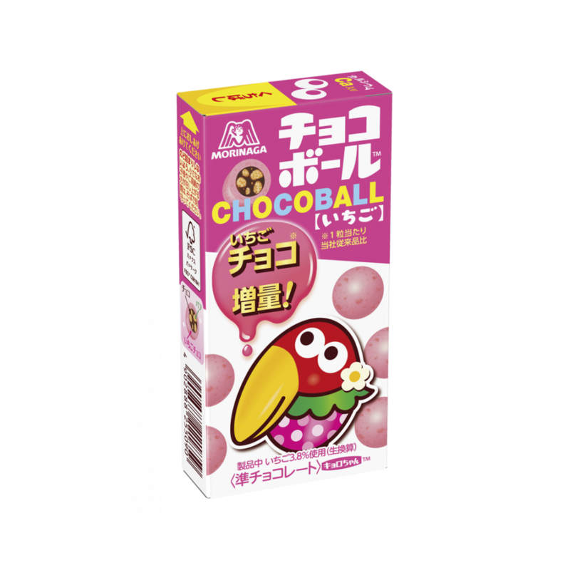Morinaga &quot;Choco Ball, Strawberry&quot; 24g