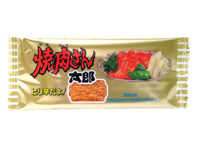 Kado's Taro Series"Yakiniku san taro", Seafood and squid snack,7g