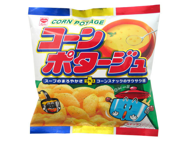 Riska "Corn Potage Snack", Crispy Corn Snack, 20g